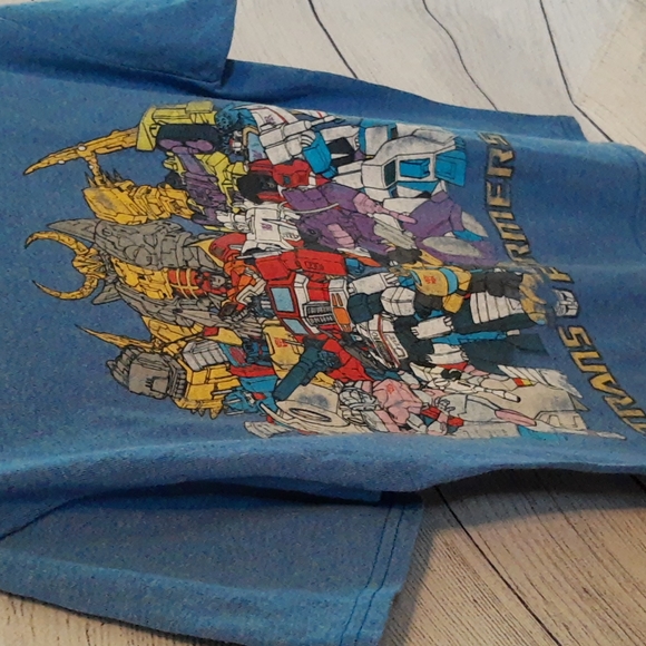 Officially Licensed Transformers Autobots Graphic Tee Big Boys Size M 8-10 - Picture 2 of 6